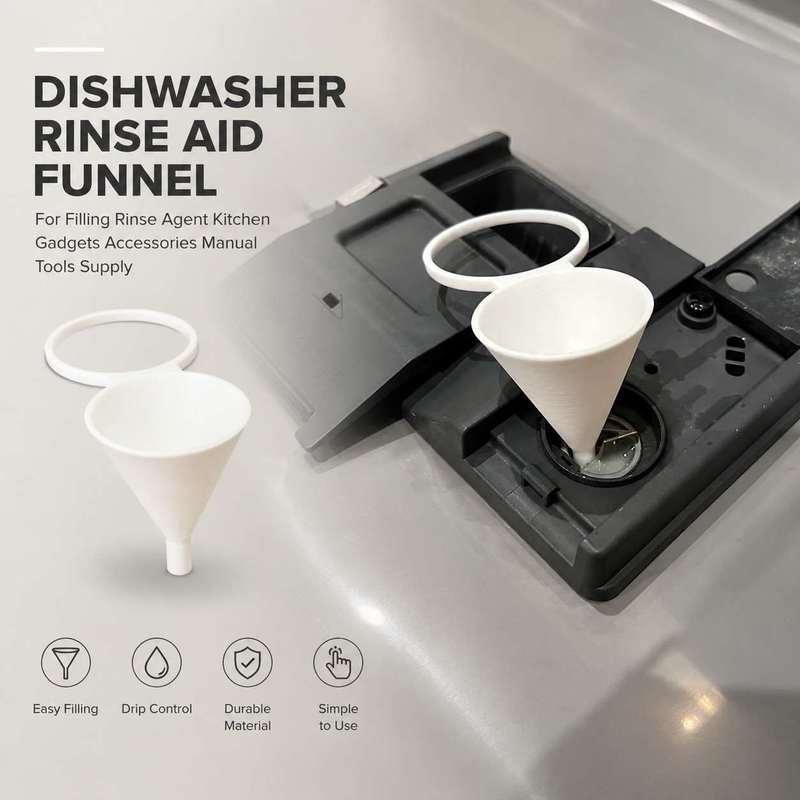 Kitchenaid Kitchen Gadgets - Mini Funnel For Dishwasher Rinse Aid