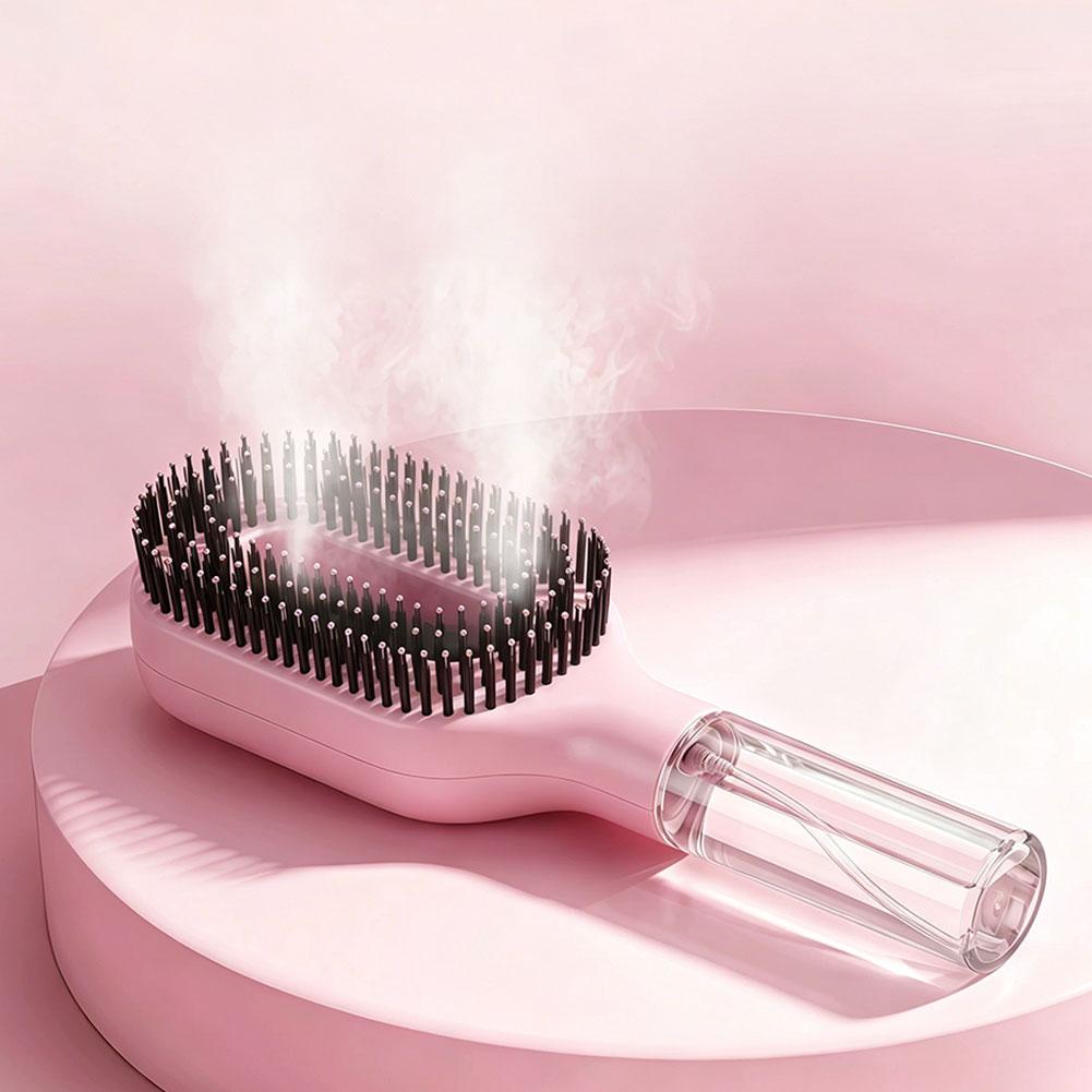 Oil Mister Spray Bottle - 2 in 1 Spray Hair Brush