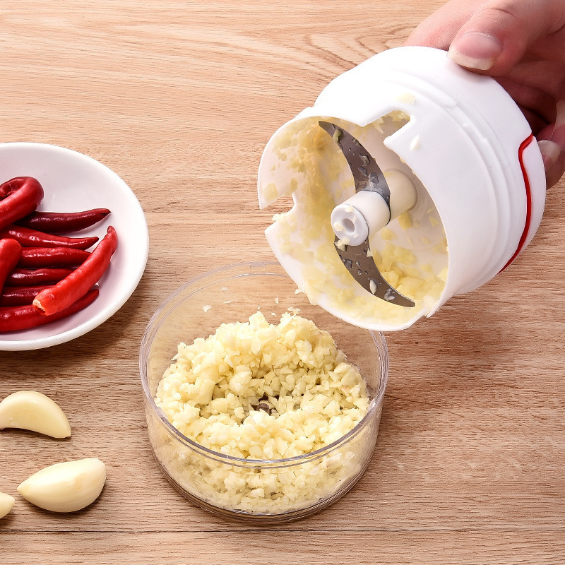 Kitchen Gadgets Peeler - 1PC Mini Garlic Crusher Press Grater