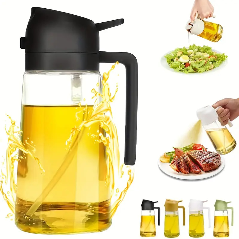 Oil Mister Spray Bottle - Oil Dispenser Seasoning Accessories Oil Cruet