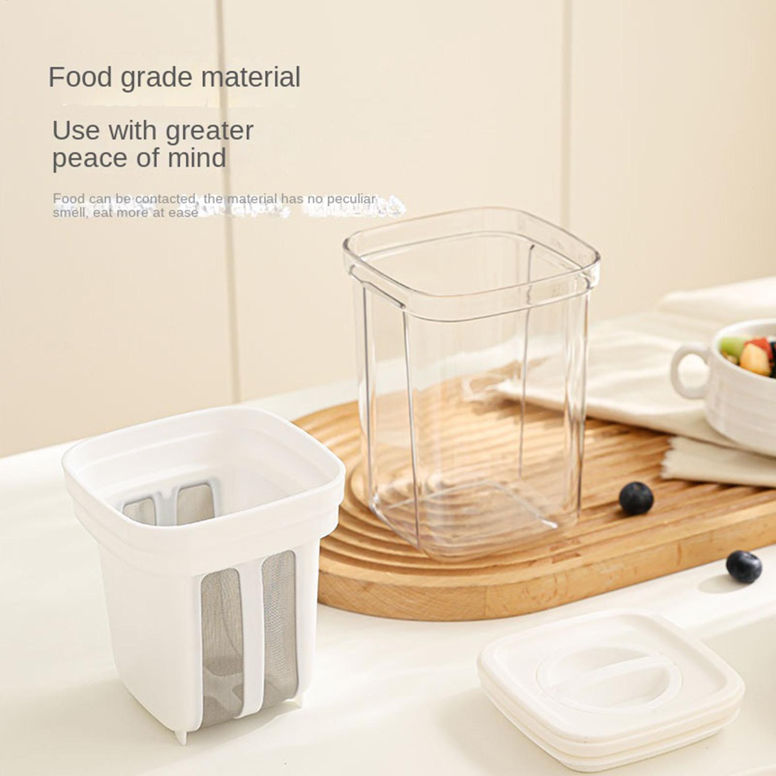 Yogurt Strainer Reusable Fine  - Kitchen Gadgets Rice Filter 评论和价格