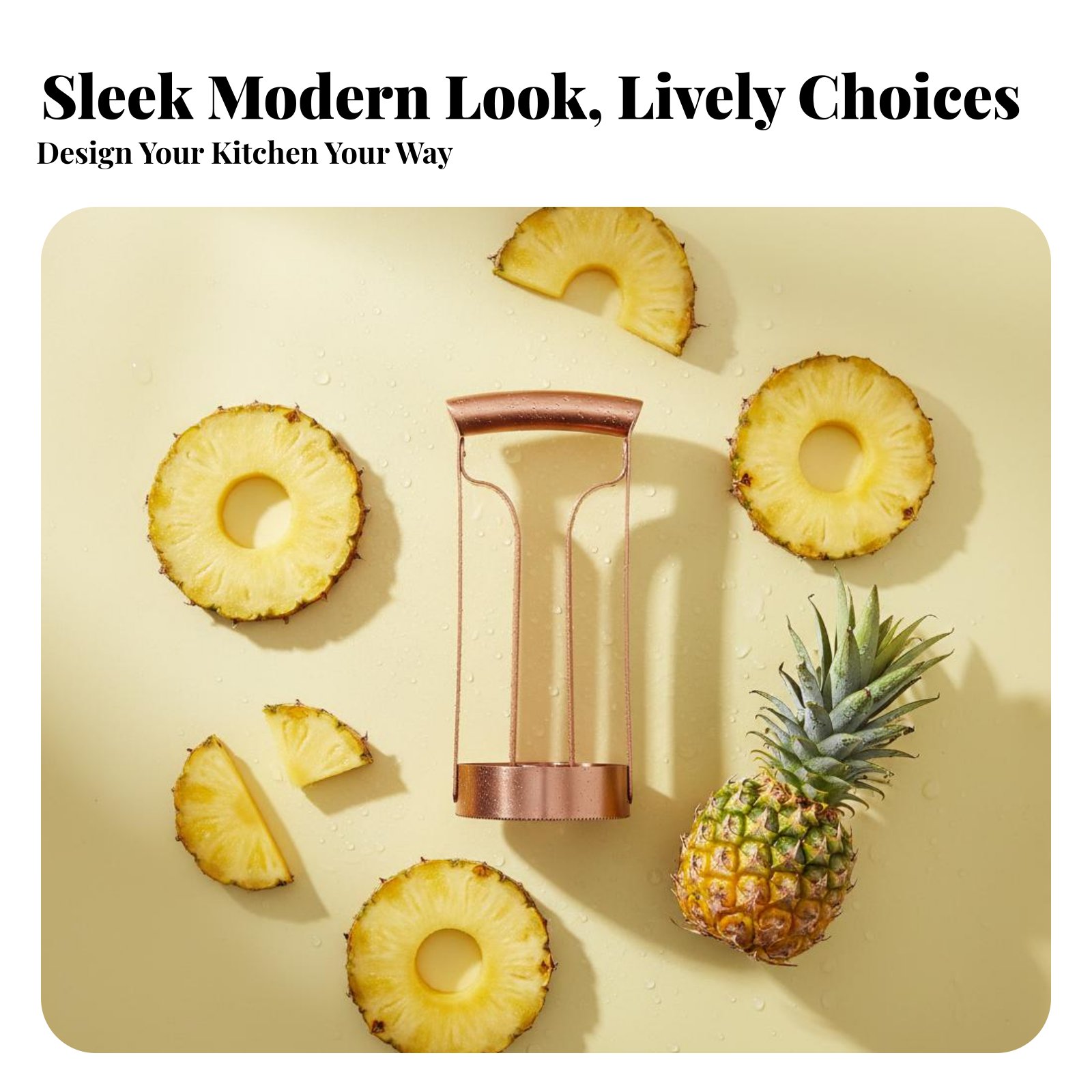 Stainless Steel Pineapple Cutt - Kitchen Gadgets That Are Useful 评论和价格