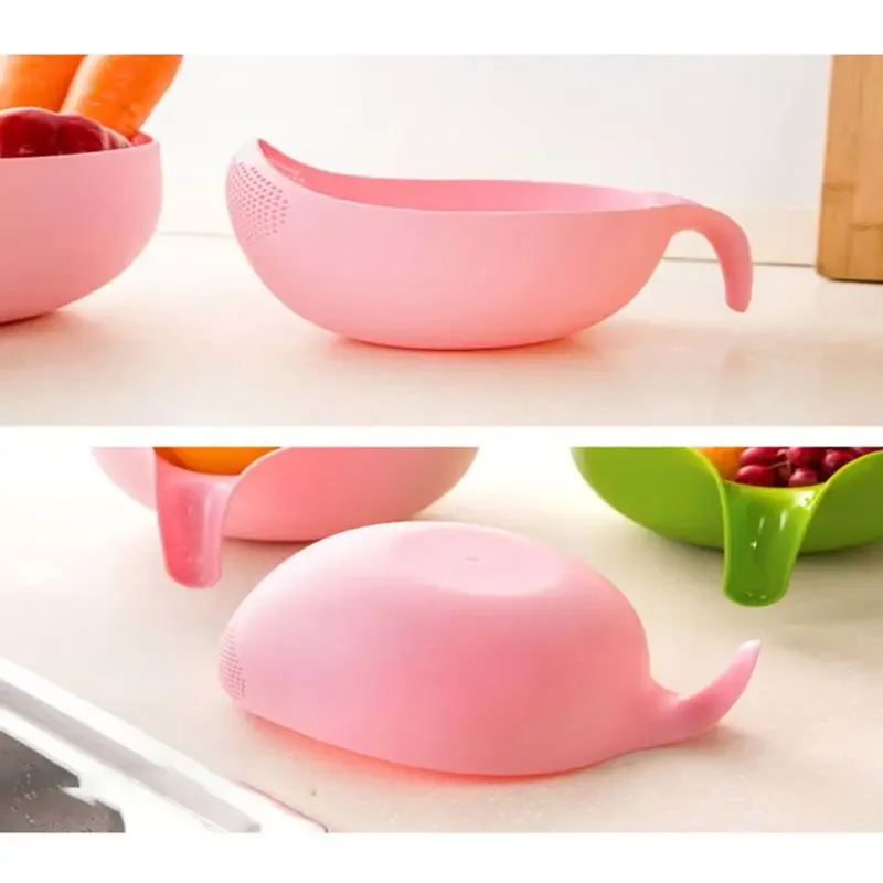 Fruit Vegetable Bowl Drainer C - Kitchen Gadgets Rice Filter 评论和价格