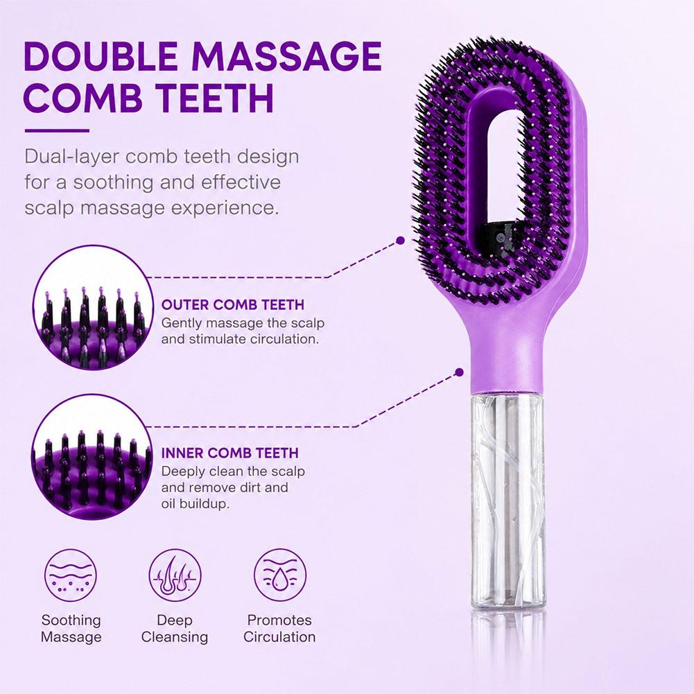 2 in 1 Spray Hair Brush Detang - Oil Mister Spray Bottle 评论和价格