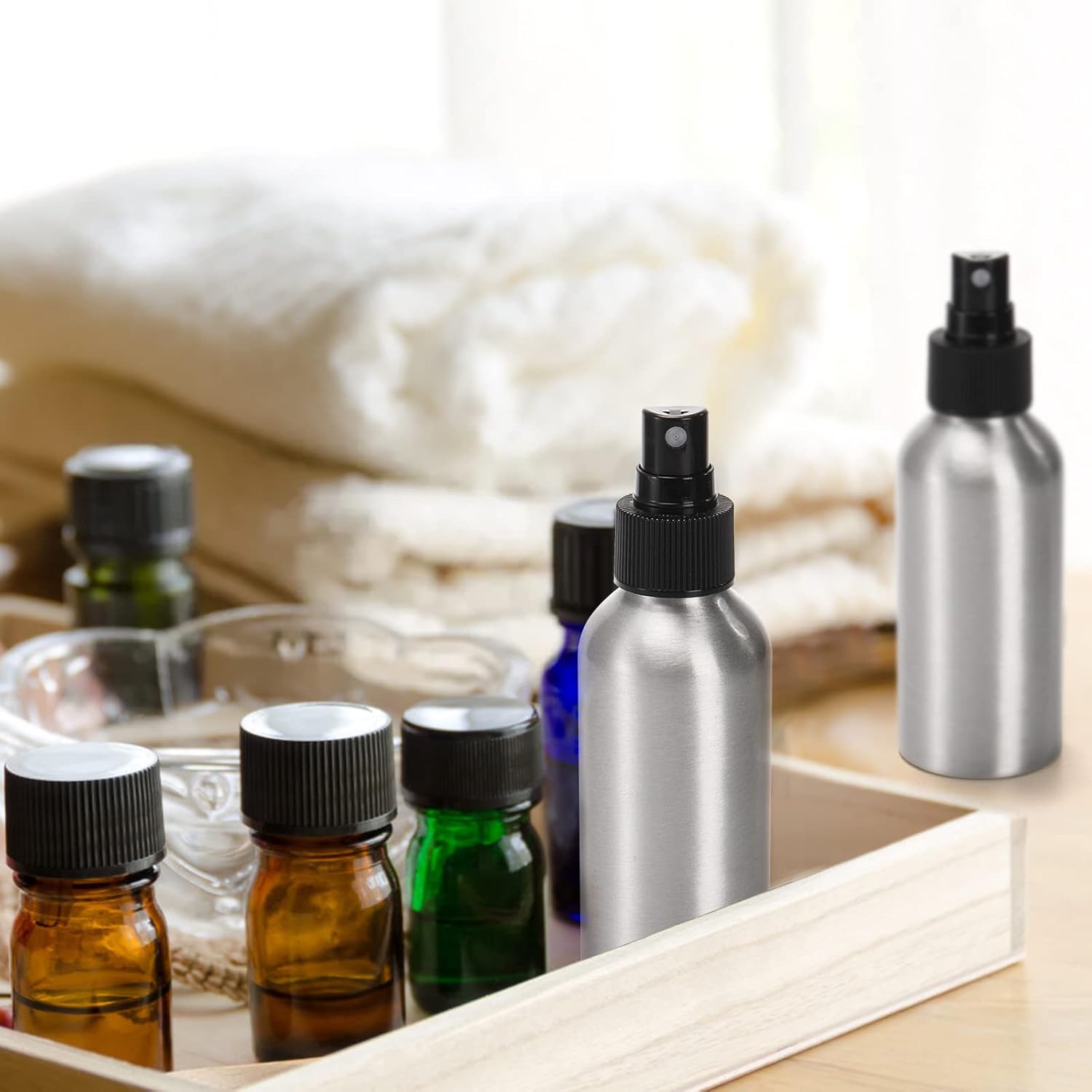 1Pack 30/120ml Aluminum Empty  - Oil Mister Spray Bottle 评论和价格
