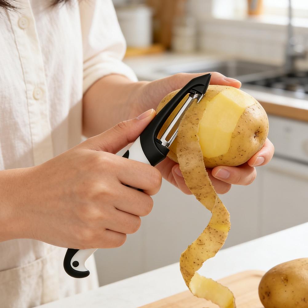 Vegetable Slicer Stainless Ste - Kitchen Gadgets Peeler 评论和价格
