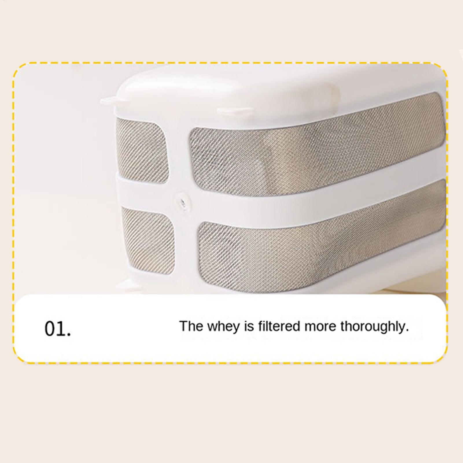 Yogurt Strainer With Lid Food  - Kitchen Gadgets Rice Filter 评论和价格