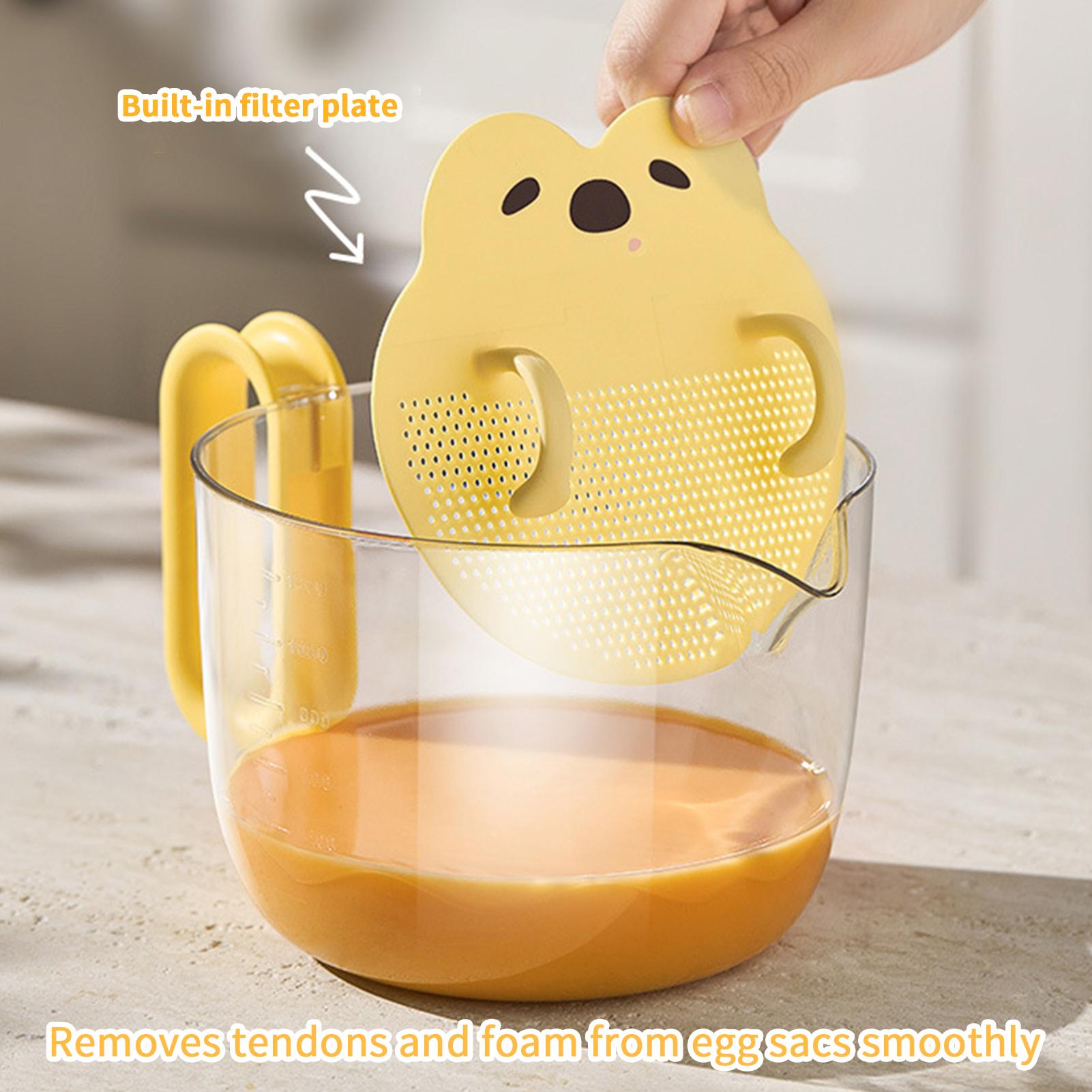 Measurement Cup Egg Filter Cup - Kitchen Gadgets Rice Filter 评论和价格