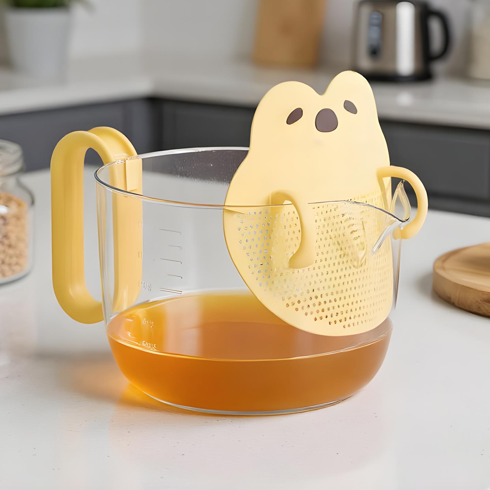 Measurement Cup Egg Filter Cup - Kitchen Gadgets Rice Filter 评论和价格