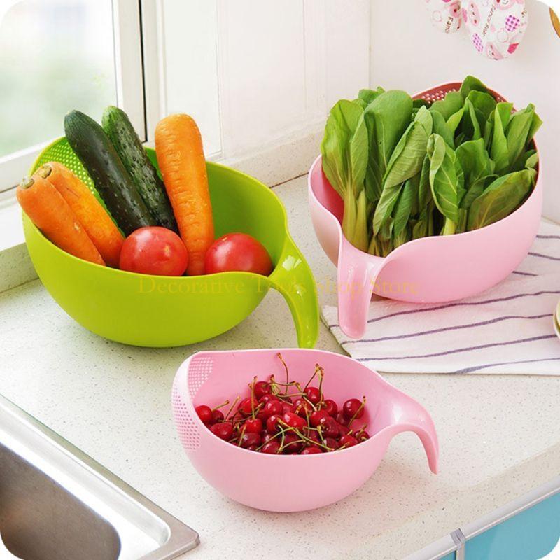 QX2E Rice Vegetable Fruit Bean - Kitchen Gadgets Rice Filter 评论和价格
