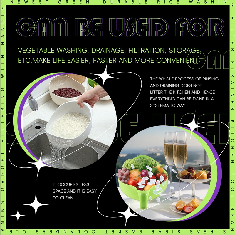 Rice Washing Filter Strainer K - Kitchen Gadgets Rice Filter 评论和价格